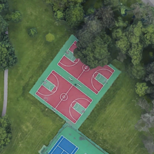 Caz Basketball courts