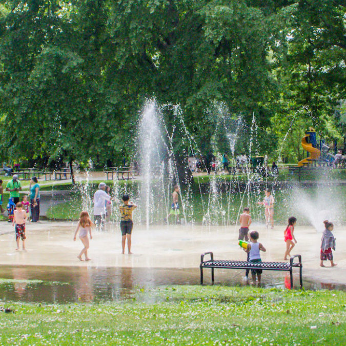 Cazenovia Park Splash Pad Buffalo Olmsted Parks