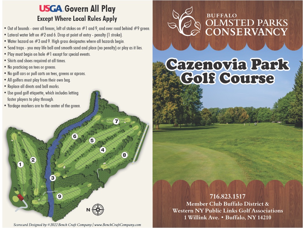 Cazenovia Park Golf Course Buffalo Olmsted Parks Conservancy