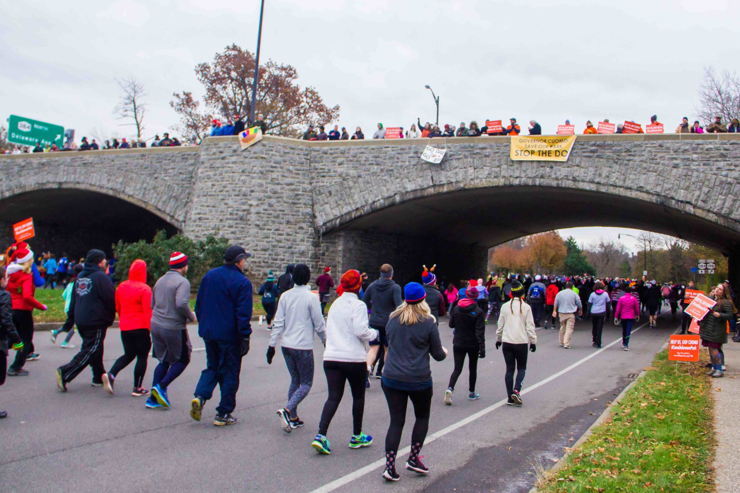 Delaware Ave Stone Bridge