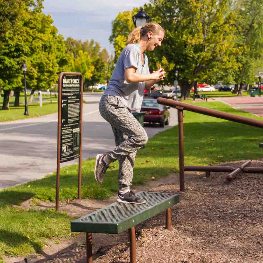 Delaware Park Fitness Station