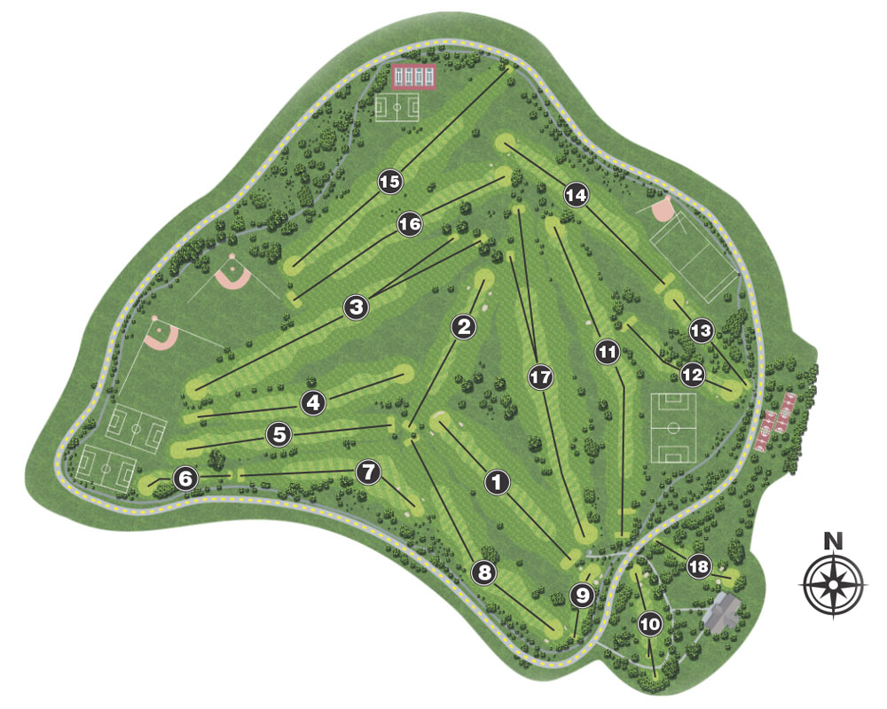 Delaware-Park-Golf-Course-Map_2022-BenchCraft