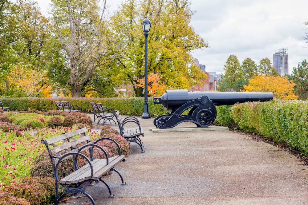 Front Park Cannons