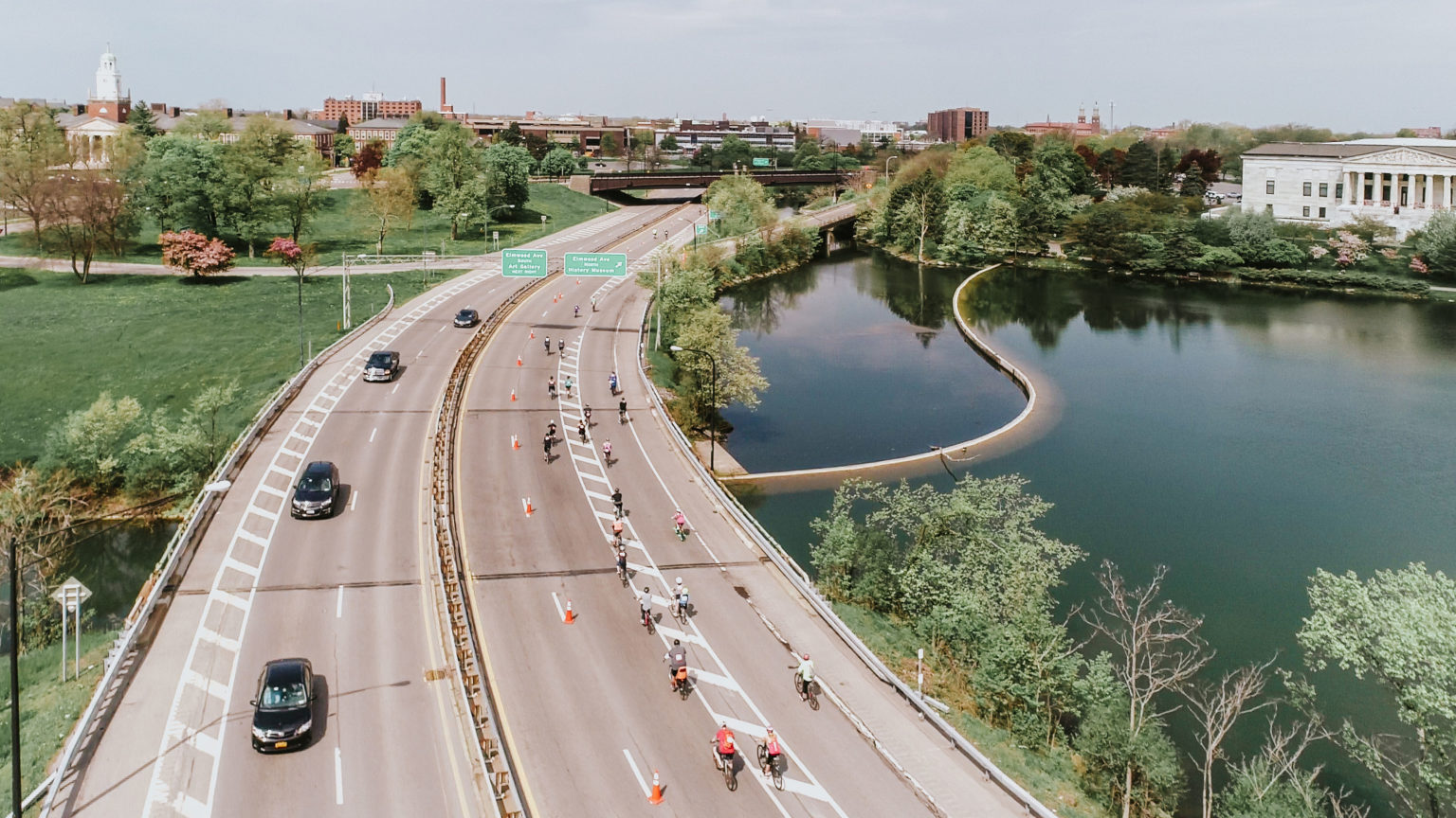 Skyride on Scajaquada Expressway