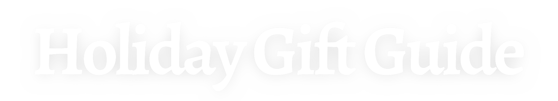 Holiday Gift Guide