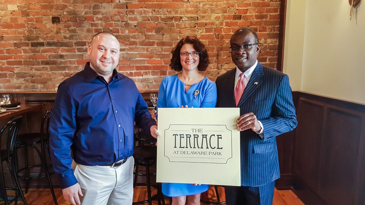 The Terrace Press Conference_Jason Davidson.Stephanie Crockatt.Mayor Brown_3