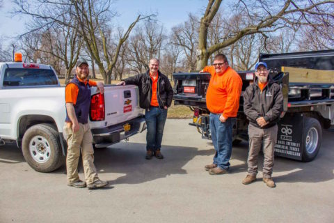 From left to right: Brian Jenkins, Chris Hartgrove, Jimmy Coyle, Mark Travenese