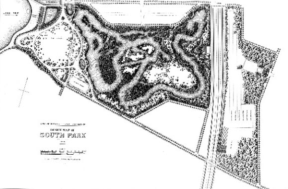 Map of South Park_Courtesy of NPS/FLO NHS