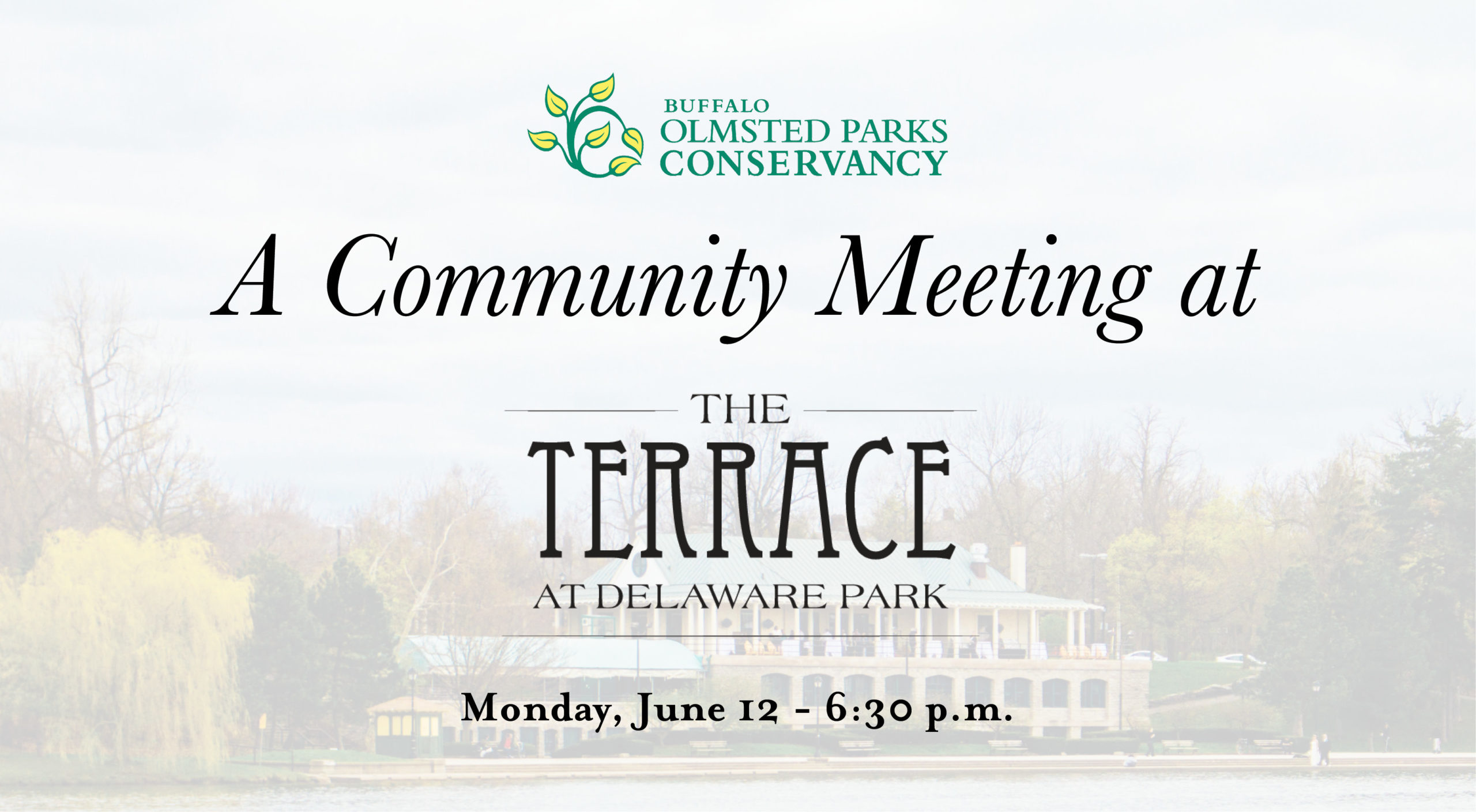 Olmsted Community Meeting_June 12 @ The Terrace