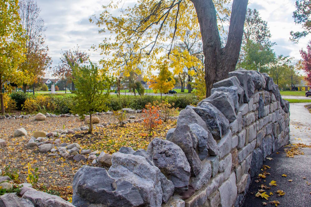 River Rock Garden Riverside Park