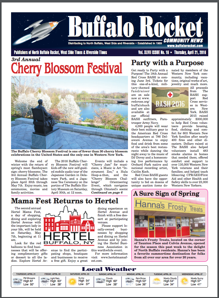 BuffaloRocket_Cherry Blossom Fest 2016 article