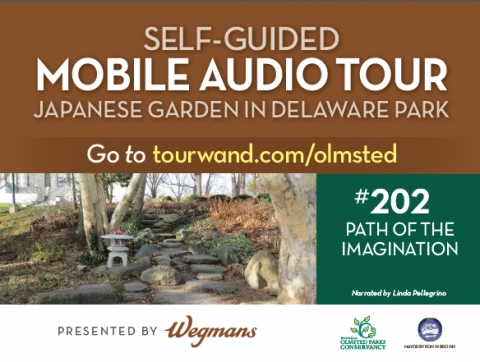 Japanese Garden Signage for Mobile audio tour