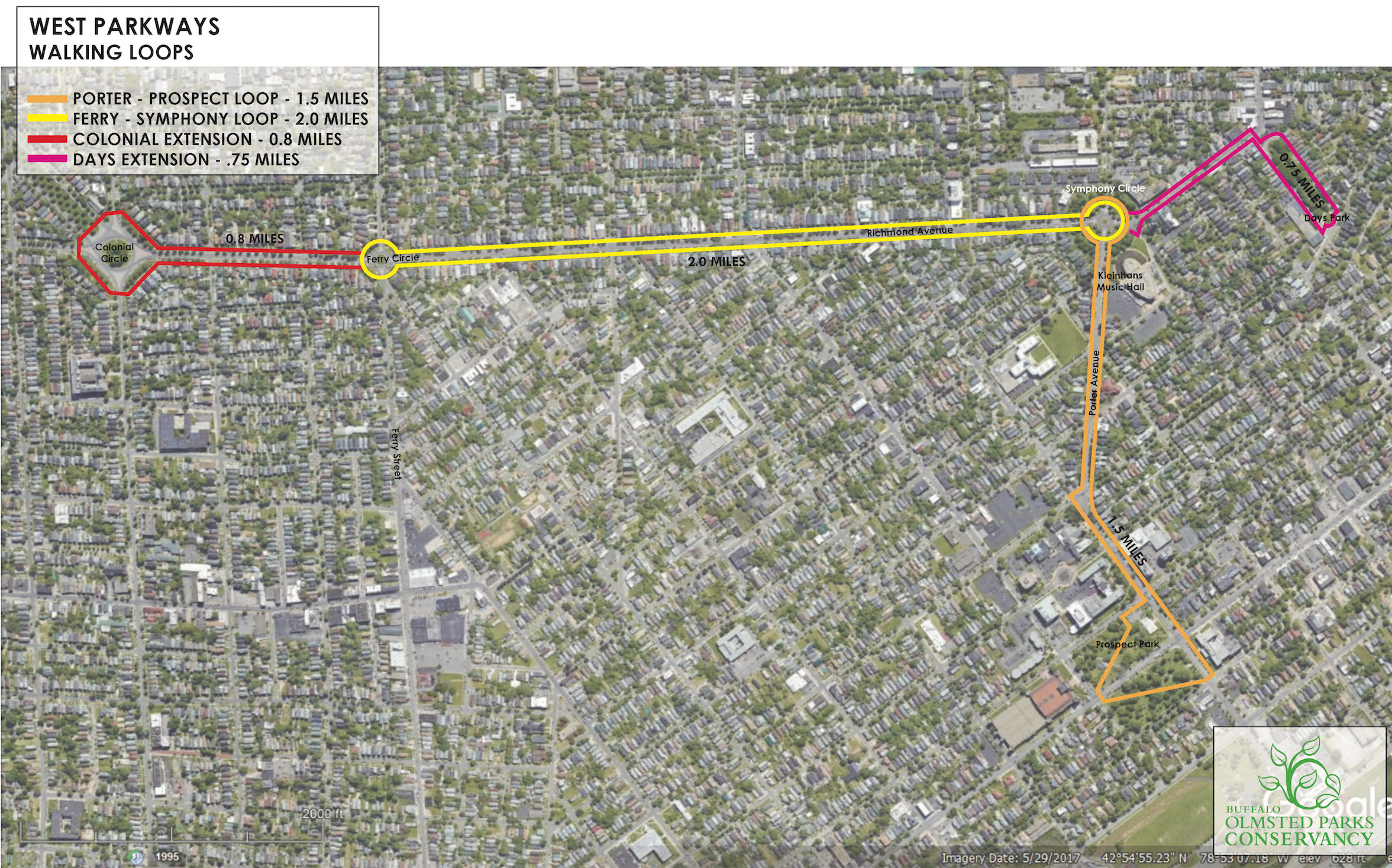 West Parkways Walking Loops